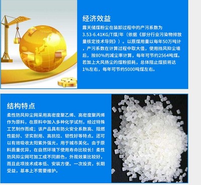 柔性防风抑尘网在煤炭储运中的重要作用